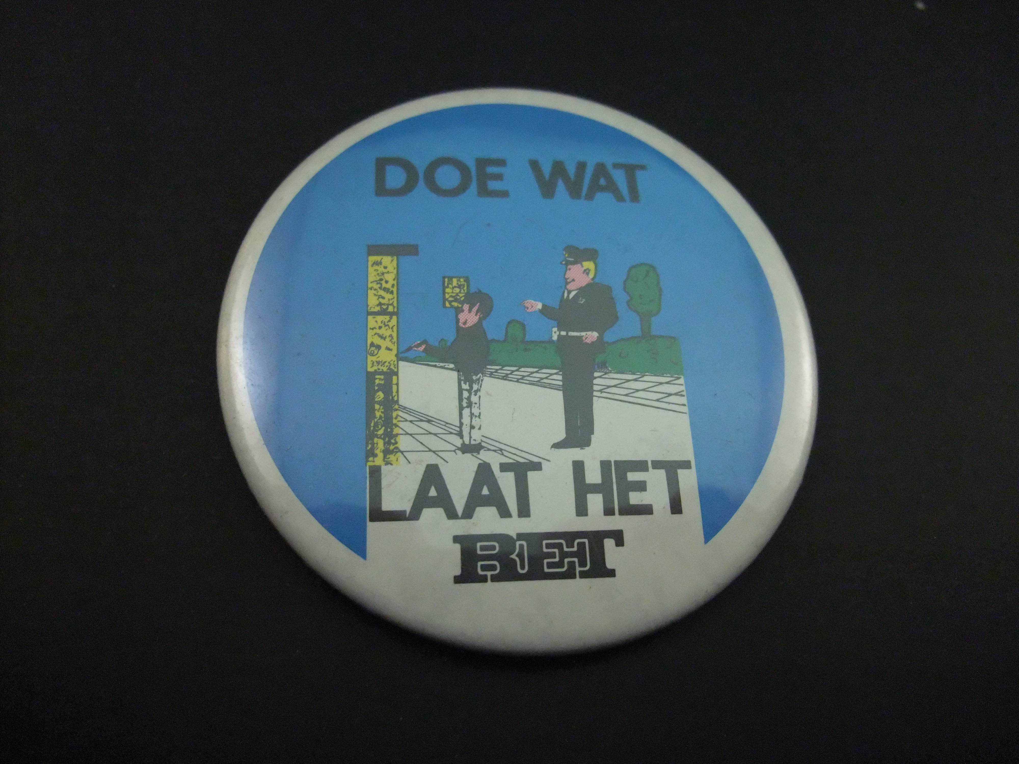 Doe wat laat het , RET( Rotterdamse Electrische Tram) openbaar vervoer stop vernieling